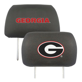 University of Georgia Head Rest Cover