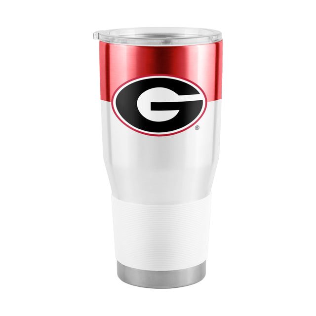 Georgia 30oz Colorblock Stainless Tumbler
