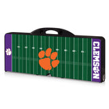 Clemson Tigers Picnic Table Portable Folding Table with Seats