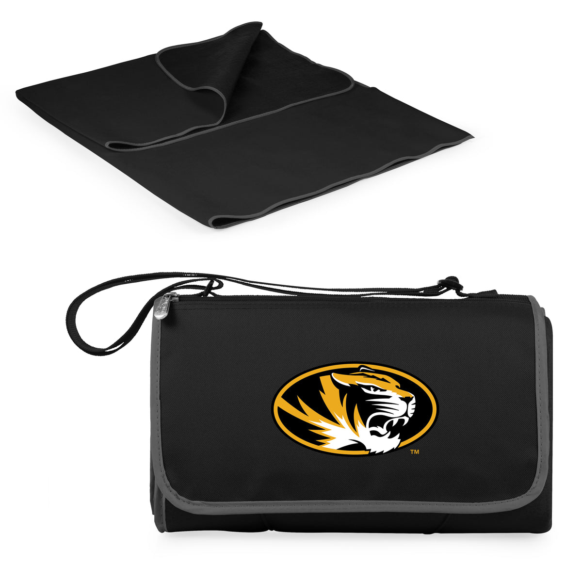 Missouri Tigers Outdoor Picnic Blanket and Tote - Black