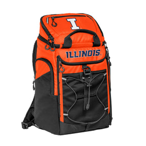 Illinois 26 Can Backpack Cooler
