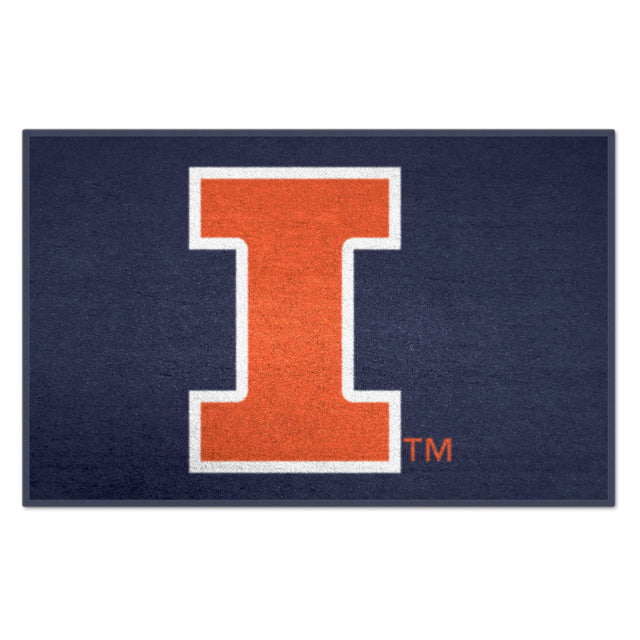 University of Illinois Starter Mat - Logo Brands