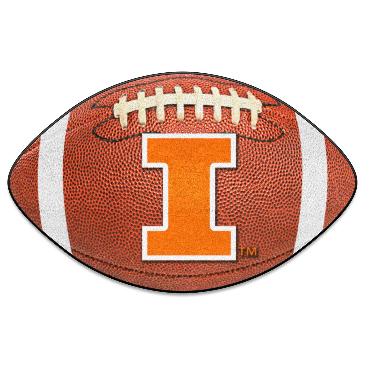University of Illinois Football Mat - Logo Brands