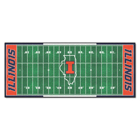University of Illinois Football Field Runner