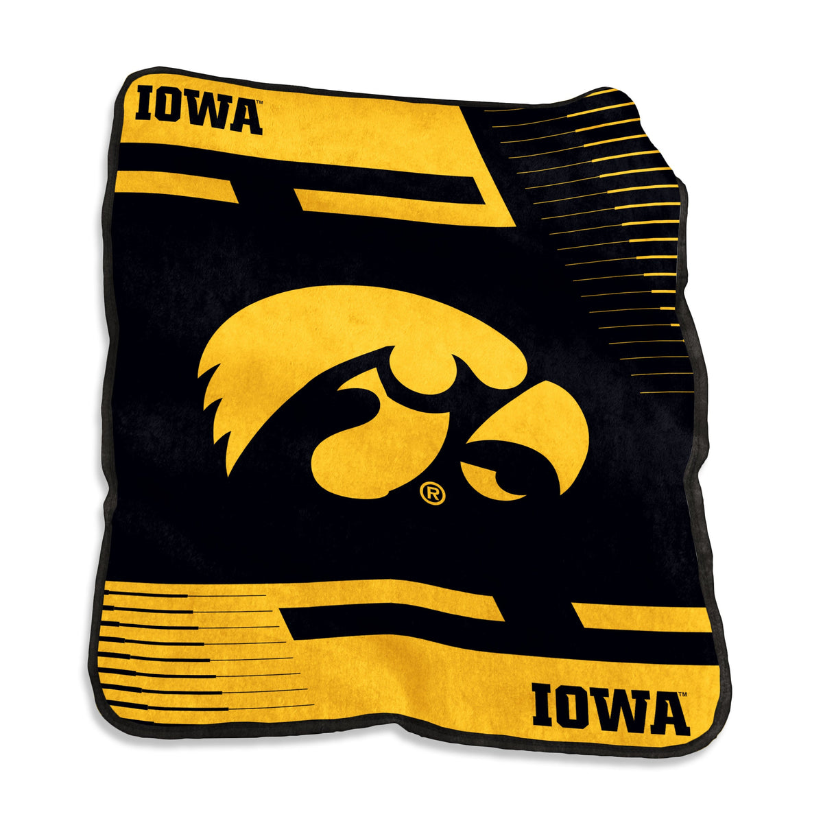 Iowa Raschel Double Stripe Throw