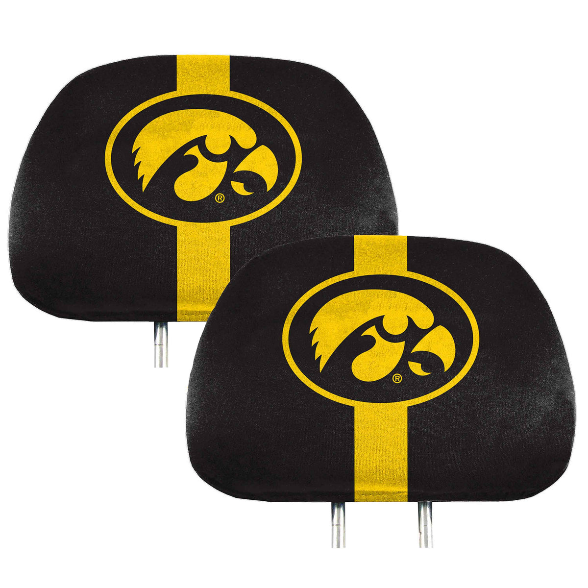 University of Iowa Printed Headrest Cover