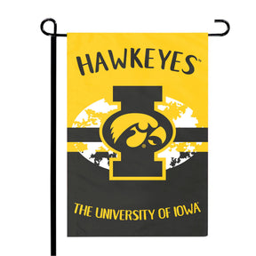 University of Iowa FLAG12X18 - Logo Brands