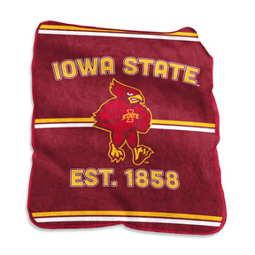 Iowa State Raschel Rally House Throw