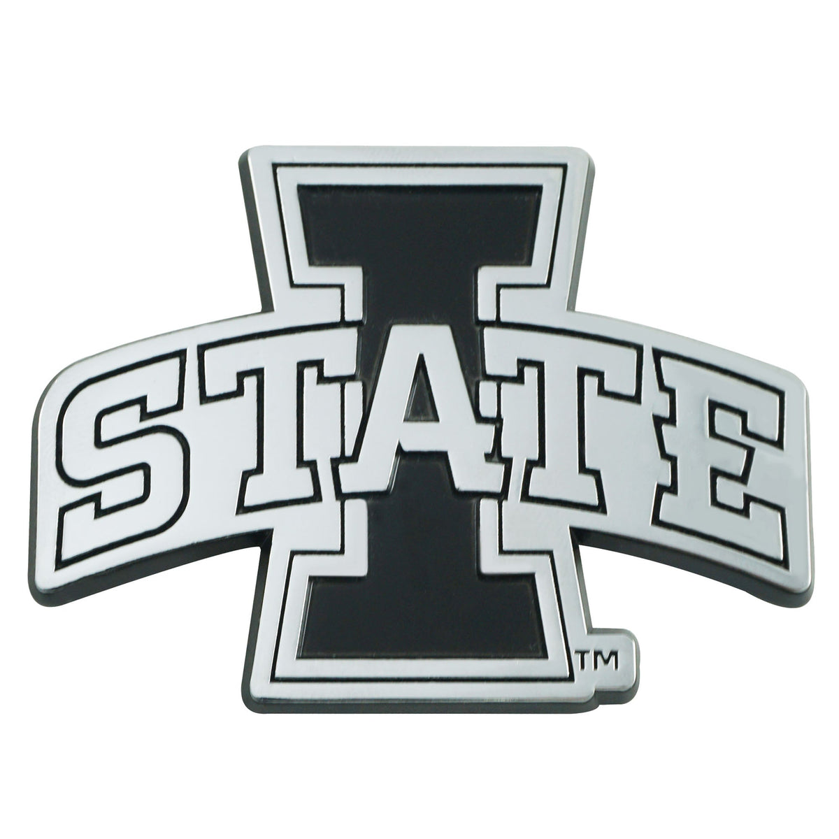 Iowa State University Chrome Emblem