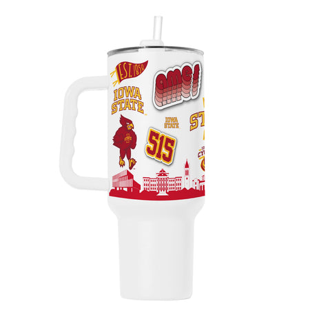 Iowa State 40oz Native Powder Coat Tumbler - Logo Brands