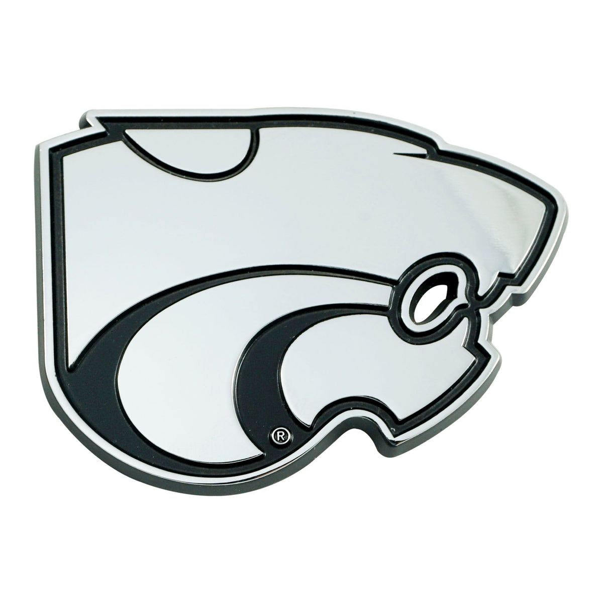 Kansas State University Chrome Emblem