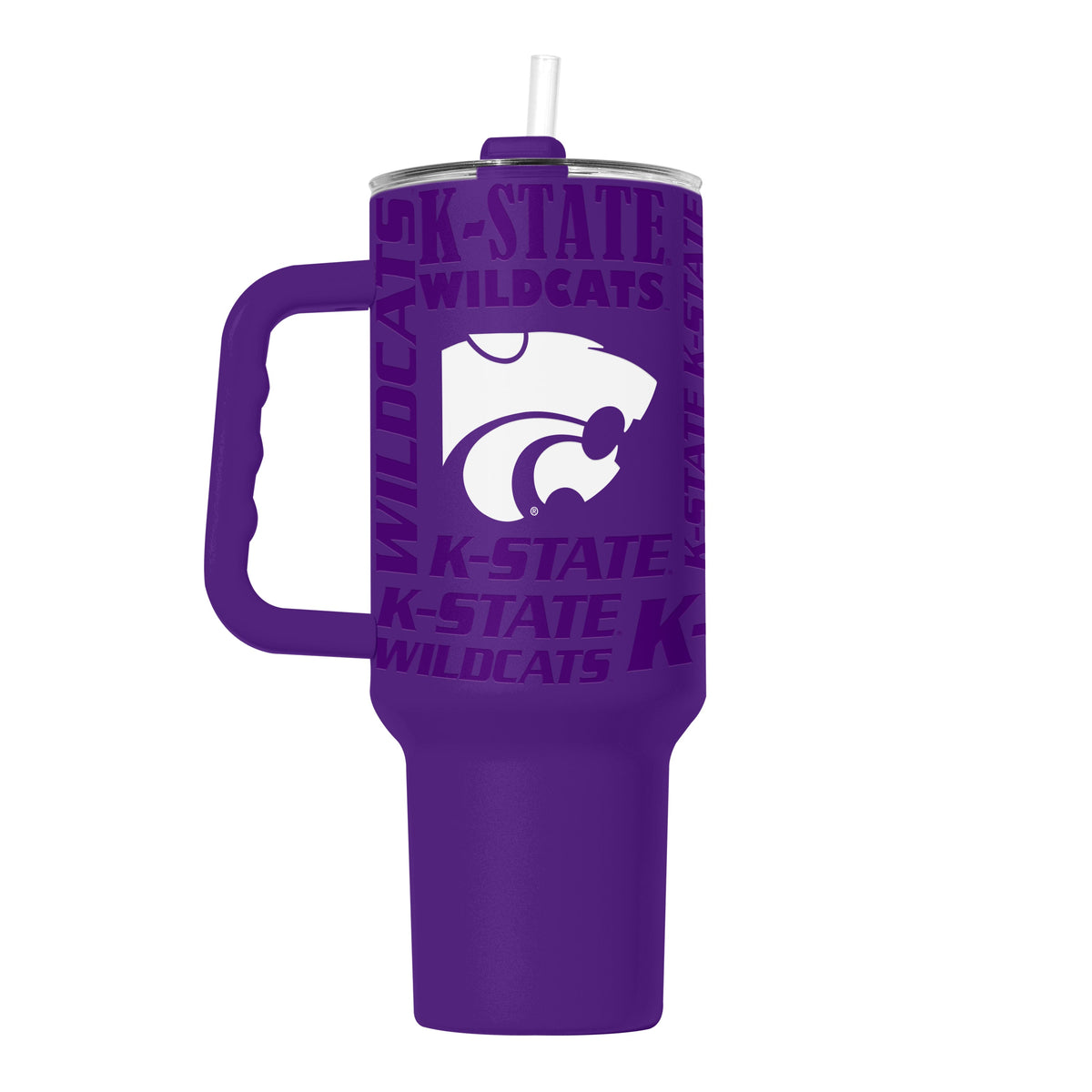 Kansas State 40oz Replay Powder Coat Tumbler - Logo Brands