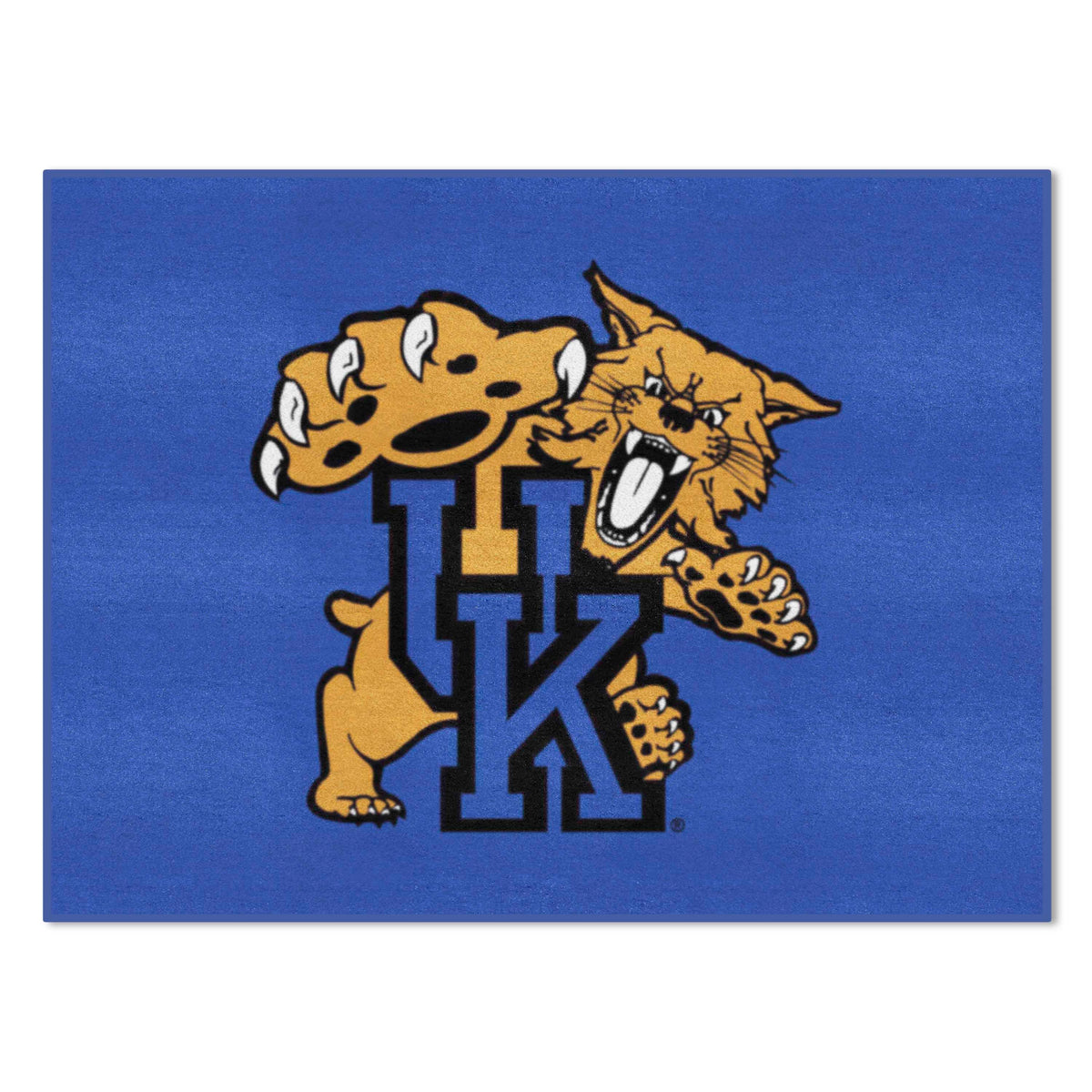 Kentucky Wildcats All-Star Rug 34 in by 42.5 in