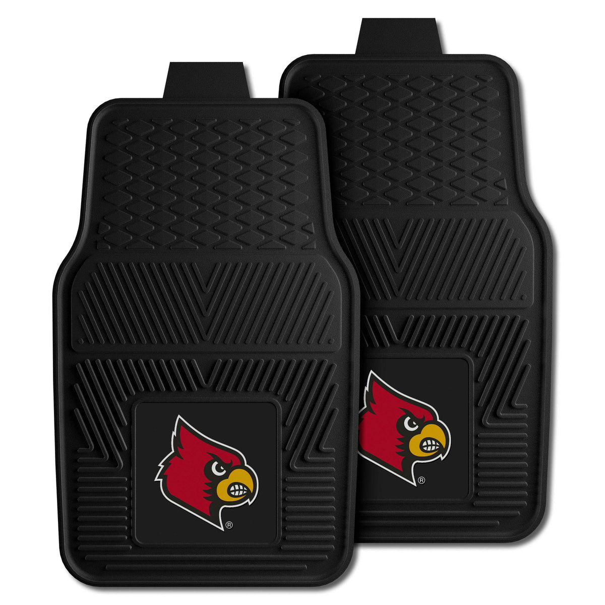 University of Louisville 2-pc Vinyl Car Mat Set