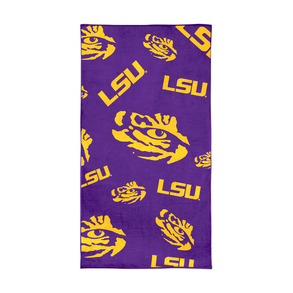 LSU Beach Towel 38x72