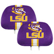 LSU Printed Headrest Cover