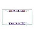 LSU White License Plate Frame