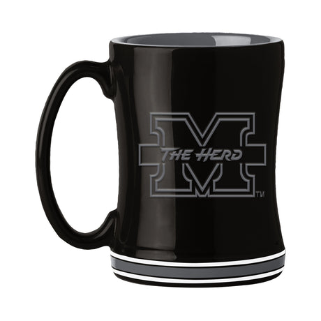 Marshall 14oz Black Tonal Relief Mug