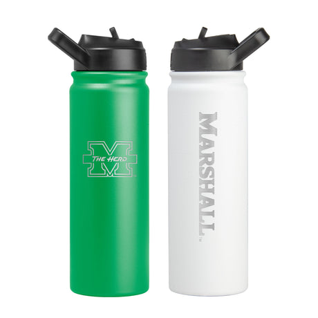 Marshall 24oz SS Water Bottle 2 Pack