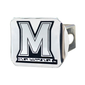 University of Maryland Chrome on Chrome Hitch Cover