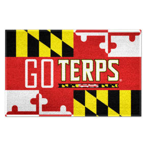 University of Maryland Starter Mat - Slogan - Logo Brands