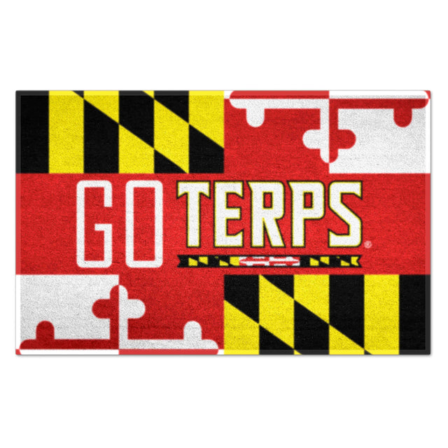 University of Maryland Starter Mat - Slogan - Logo Brands
