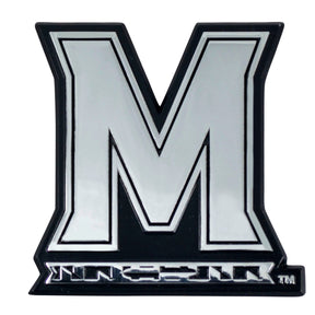 University of Maryland Chrome Emblem