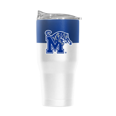 Memphis 30oz Colorblock Powder Coat Tumbler - Logo Brands