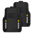 University of Michigan 2-pc Deluxe Car Mat Set - Logo Brands