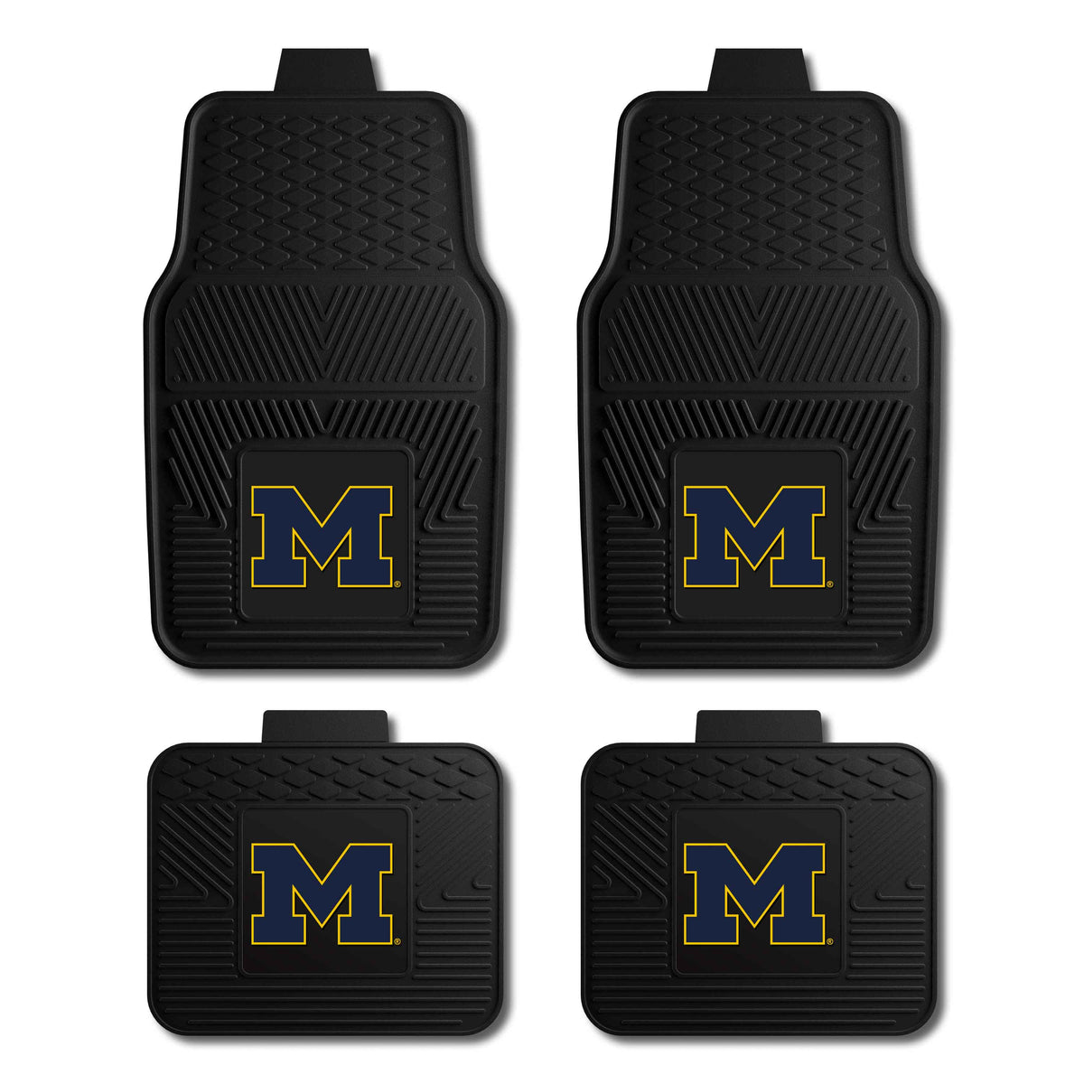 University of Michigan 4-pc Vinyl Car Mat Set