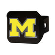 University of Michigan Color on Black Hitch Cover