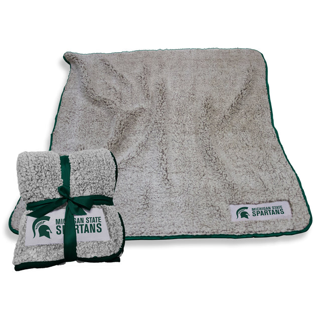 MI State Campus Colors Frosty Fleece - Logo Brands