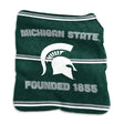 Michigan State Raschel Rally House Throw