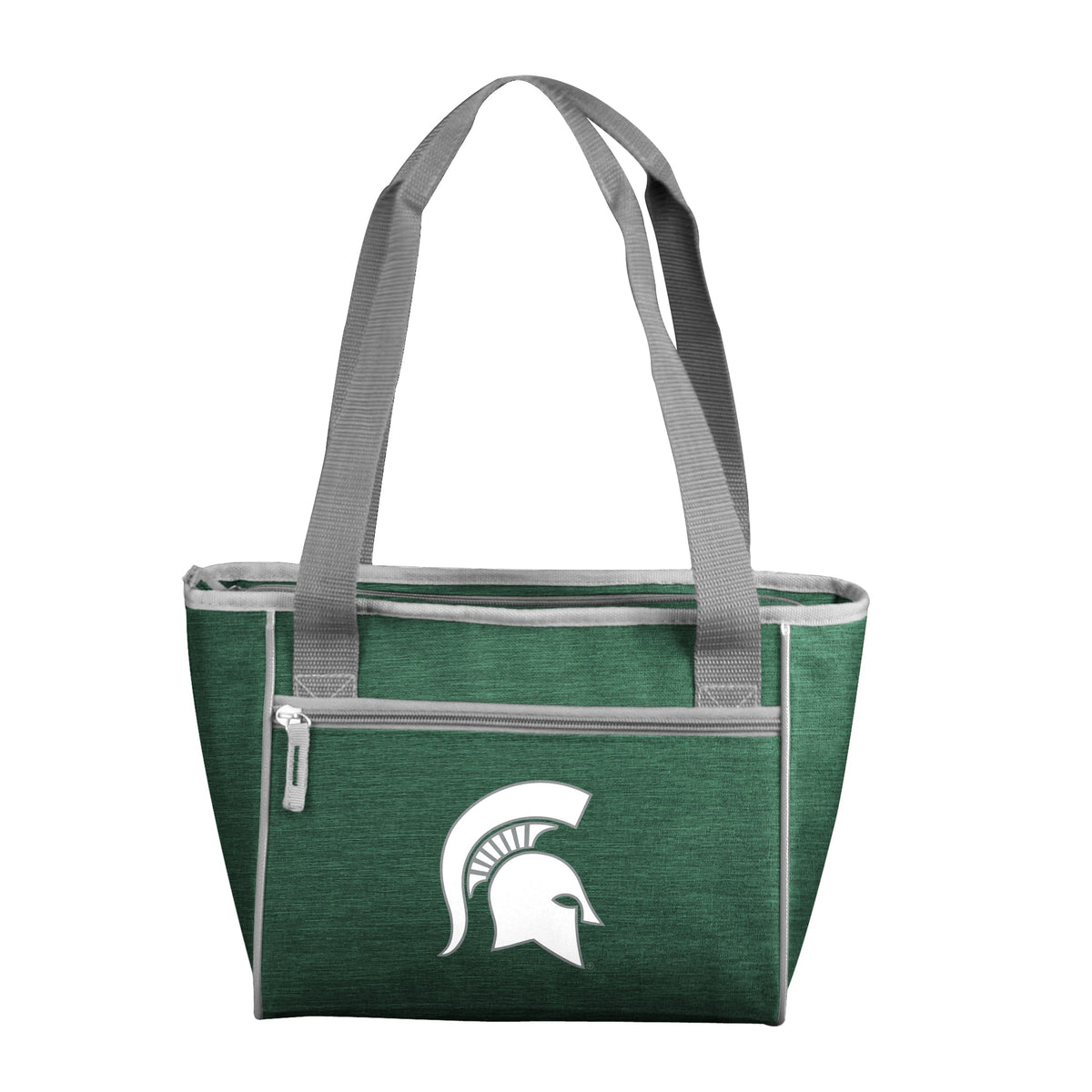 MI State Crosshatch 16 Can Cooler Tote