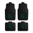 Michigan State University 4-pc Vinyl Car Mat Set