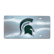 Michigan State University Chrome Diecast License Plate