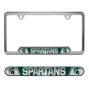 Michigan State University Embossed License Plate Frame