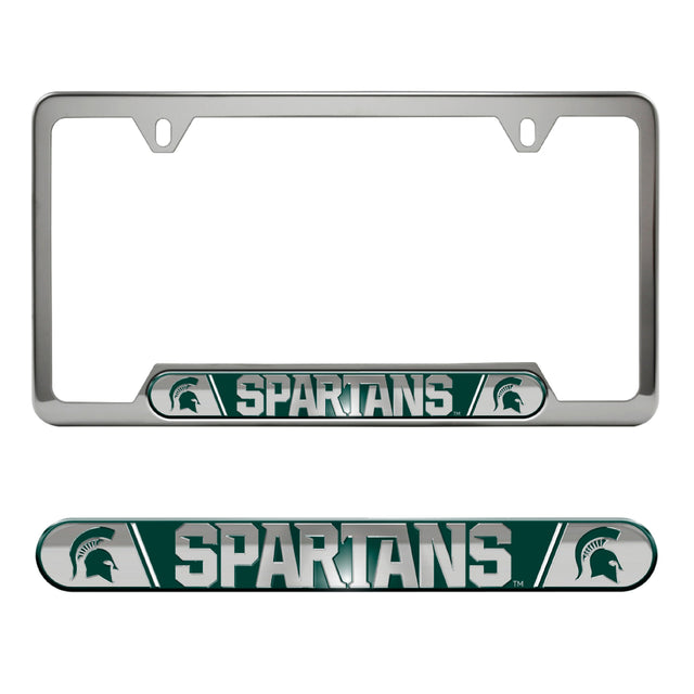 Michigan State University Embossed License Plate Frame
