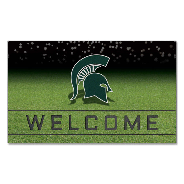 Michigan State University Crumb Rubber Door Mat
