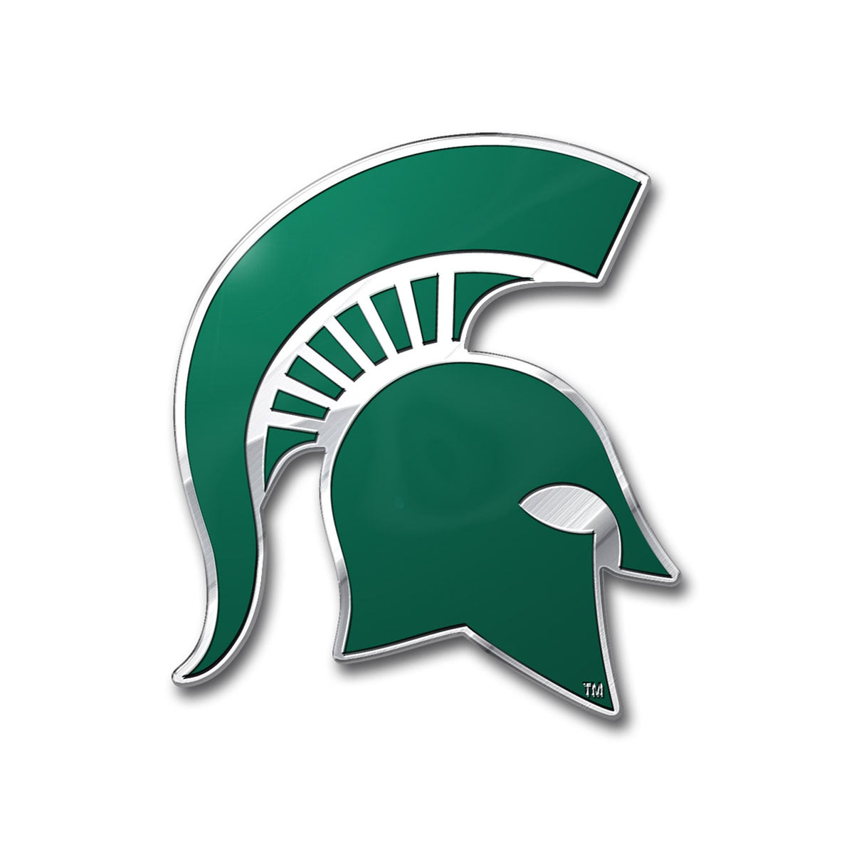 Michigan State University Embossed Color Emblem – College Logo Stuff