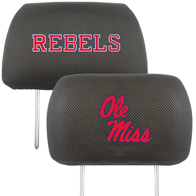 University of Mississippi - Ol Head Rest Cover - Logo Brands