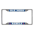 University of Mississippi Chrome License Plate Frame