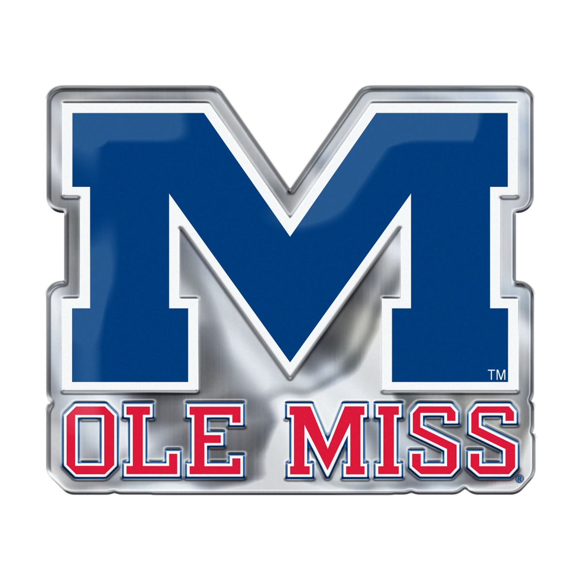 University of Mississippi - Ol Embossed Color Emblem2