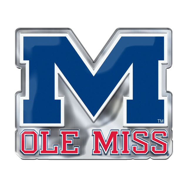 University of Mississippi - Ol Embossed Color Emblem2