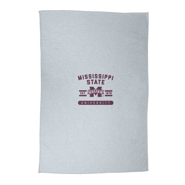 Mississippi State Sublimated Sweatshirt Blanket