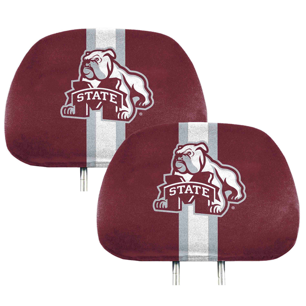 Mississippi State University Printed Headrest Cover