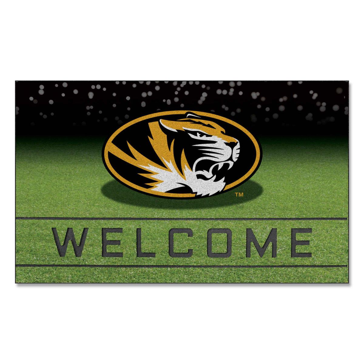 University of Missouri Crumb Rubber Door Mat