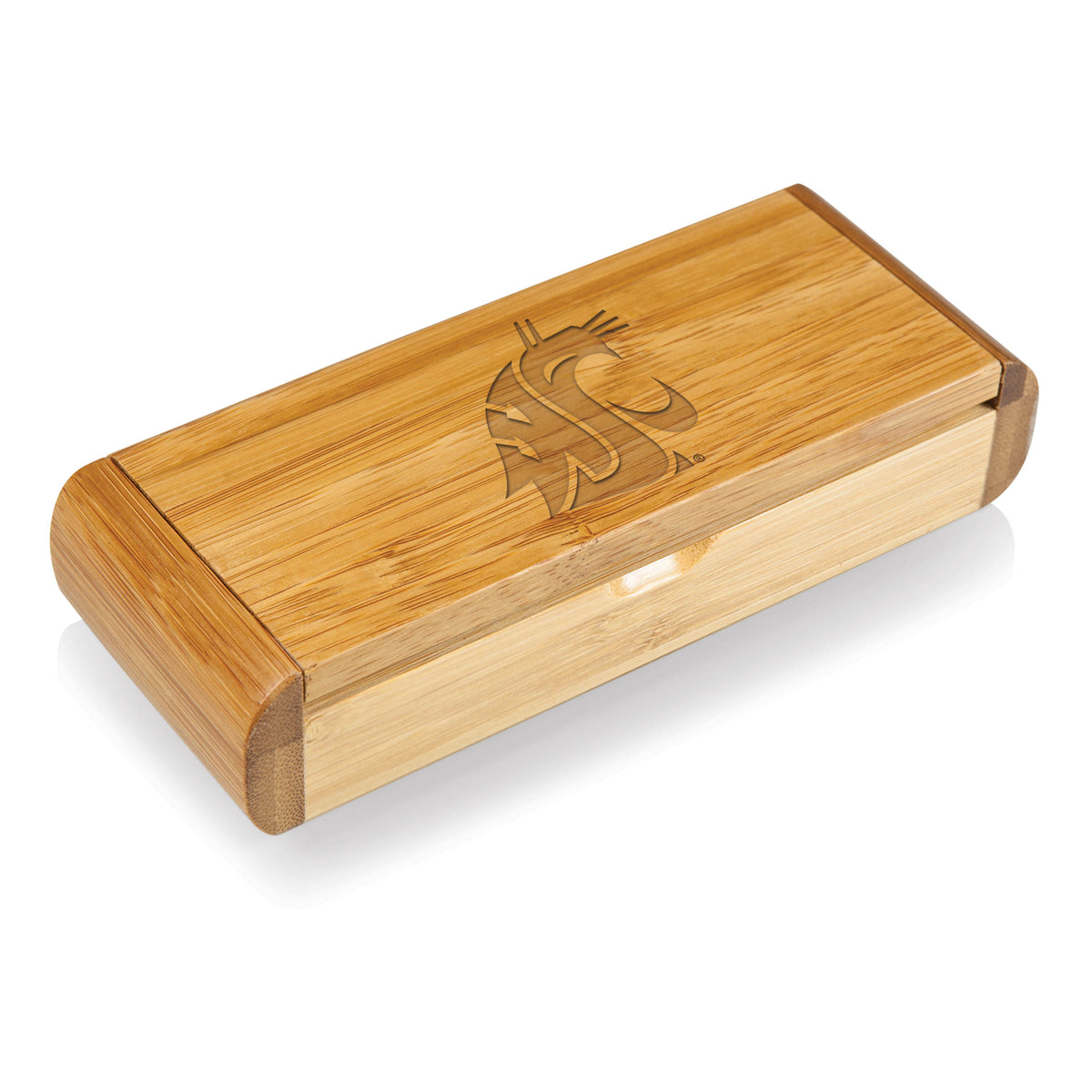 Washington State Cougars Elan Deluxe Corkscrew In Bamboo Box