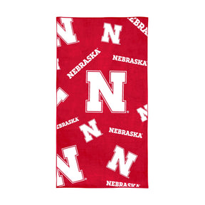 Nebraska Beach Towel 38x72