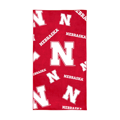 Nebraska Beach Towel 38x72